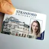 Tarjeta de identificación de plástico para maestro de escuela de oficina con foto, impresión de alta calidad, logo, identificación por radiofrecuencia NFC, tarjeta de PVC