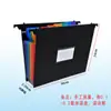 Carpeta de archivo acordeón colgante tamaño A4, gran capacidad, expandible, para organización y almacenamiento de oficina, adecuada para uso transfronterizo