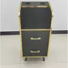 Gabinete de Trabajo para Barbería Simple Rojo Salón de Peluquería Barbería Gabinete de Herramientas Gabinete de Almacenamiento para Peluquería Carro Mesa de Herramientas