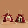 Bolsas de Dulces para Bodas 2026, Bolsas Especiales de Tela para Dulces de Boda de Mano, Cajas de Dulces para Bodas, Bolsas de Empaque para Recuerdos de Boda