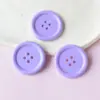 Botão de Acrílico Fofo Disco Acessórios de Cabelo Capa de Celular Ímã de Geladeira Acessórios para Joias DIY Materiais Venda por Atacado Direto da Fábrica