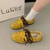 Zapatillas de entrenamiento alemanas de moda retro con estampado de leopardo para mujer, colección otoño 2026, nuevas zapatillas de carreras de suela gruesa, zapatillas deportivas y casuales de corte bajo