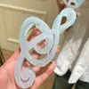 Acessório de Cabelo Presilha Tubarão Simples Fosca Grampo de Cabelo Presilha de Garra Penteado Novo Estilo Artístico Design de Nicho com um Toque de Elegância