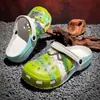 Zapatillas Deportivas de Jardín Modelo Nuevo 2026 Transfronterizas para Hombre, Zapatos de Playa Moldeados de una Sola Pieza Antideslizantes para Exteriores con una Sensación Suave al Caminar, Zapatos Casuales