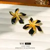 Pendientes Vintage Retro con un Toque de Lujo Ligero y de Alta Gama, Diseño de Nicho, Pendientes Versátiles y a la Moda para el Temperamento de las Mujeres
