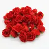 Brotecitos de Té de Rosa Pequeños, Decoraciones de Pared de Flores para Bodas, Cortina de Cuentas DIY Cabezas de Flores Artificiales