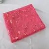 Malla hexagonal con puntos estampados en caliente, falda circular de tul, traje de escenario, ropa para niños, accesorio de cabeza de malla, moño hecho a mano, accesorios para juguetes