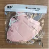 Mascarilla Desechable Weisen 3D Estéreo Plegable con Orejeras Estampado de Dibujos Animados Protección Cuatro Capas para Adulto y Estudiante