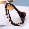 Pulsera Tejida de Cuero Artística Retro Hecha a Mano, Simple y Creativa, con Cuerda de Cáñamo Personalizada de Dos Colores, Accesorio Unisex