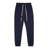 Calça Jogger Vintage Estilo Japonês em Malha Terry de Algodão Puro com Cordão e Punhos Afunilados