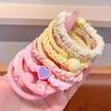 Venta al por mayor de bandas elásticas de gran tamaño para niños que no dañan el cabello, diademas para niñas, accesorios coreanos para el cabello de bebés, bandas elásticas para el cabello.