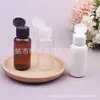 Botella de 40 ml con tapa abatible de mariposa, botella de champú, botella de loción, botella de plástico de 40 ml con tapa abatible, botella de medicina, botella para cebo