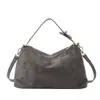 Bolso de Mano Transfronterizo de Gamuza, Bolso Grande de Capacidad para el Trabajo Diario, Bolso Cruzado de Hombro de Moda Retro de Gama Alta para Mujer, Esmerilado