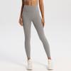 Pantalones de Yoga Populares de Verano de Cintura Alta con Control de Abdomen Transpirables de Secado Rápido Levanta Glúteos Adelgazantes Sin Costuras para Fitness Pilates para Mujer