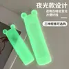 Nova Capa Protetora Luminosa de Silicone Transparente para Controle Remoto Ursinho Transfronteiriço Capa Protetora contra Poeira para Controle Remoto de Ar Condicionado TV