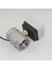 Válvula de bola eléctrica de acero inoxidable resistente a ácidos y álcalis, a prueba de humedad, de tres líneas, dos controles, un control de agua y gas 12V24V220V 1/2 pulgada 3/4 pulgada