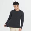 Camiseta Base para Hombre de Primavera, Camiseta Deportiva para Exteriores, Camiseta de Fitness de Manga Larga de Alta Elasticidad, Top Térmico y Cálido