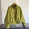 Colección Otoño 2026 Cuello Alto Adelgazante Ropa de Trabajo Casual Chaqueta Delgada Venta al por Mayor H21BW682008