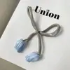 2cm Flores de Tecido Tulipa Artesanais Acessórios Pequenos Frescos Elegantes Para Sapatos, Chapéus, Bolsas, Roupas DIY Ingredientes Material Lote