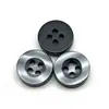 En Stock Botones Nuevos de Resina Perla Botones de Borde Ancho de Gama Alta de Cuatro Agujeros Botones para Camisa Polo Botones Decorativos para Traje