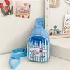 Bolso Nuevo para Niños, Bolso Cruzado Pequeño para Exteriores para Niños, Lindo Bolso de Pecho, Billetera de Dibujos Animados para Estudiante de Jardín de Infancia y Escuela Primaria, Dibujos Animados