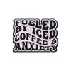 Broches Coleção Série Café Transfronteiriço Inglês Europeu e Americano Terno Insígnia de Metal Acessórios de Vestuário Combina com Tudo Bebida Chá com Leite