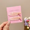 Pinzas para el pelo de cuero con forma de estrella y nube para niñas, Pinzas Bb dulces y geniales para flequillo y cabello lateral, Accesorios para el pelo para niñas