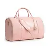 Bolsa de Bagagem Portátil Transfronteiriça para Pernoites, Bolsa de Viagem Grande Capacidade para Terno Feminino, Bolsa Esportiva Dobrável, Grande PU