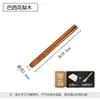 Rodillo de palisandro brasileño, madera maciza, para hacer masa de dumplings, disponible en tamaños pequeño y grande para uso doméstico