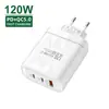 Carregador de Cabeça Múltiplo Padrão W 5V2A12W Adaptador de Energia AC 25W+C 25W Carregador Rápido para Celular