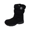 Botas de Neve para o Nordeste de Inverno 2026, Sapatos de Algodão com Adição de Lã e Isolamento Espesso, Impermeáveis, Antiderrapantes, de Cano Médio, Resistentes ao Frio, Botas de Algodão com Solado Grosso para Mulheres