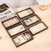 Nueva Caja de Joyería de Múltiples Niveles, Gama Alta y Exquisita, Veta de Madera de Nogal, Gran Capacidad, Nueva Caja de Almacenamiento de Joyería al por Mayor