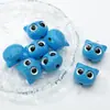 Cabeza de Gato Linda y Adorable de Ojos Grandes Cuentas Sueltas Cuentas de Búho Material Acrílico DIY Pulsera Cadena de Teléfono Cuentas