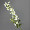 Comercio Transfronterizo Nuevas Flores Artificiales de Dos Ramas Golondrina Voladora para Paisajismo, Flores Artificiales para Decoración de Bodas, Arreglo en el Lugar, Materiales para Arreglos Florales al por Mayor