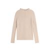 Momojia Otoño e Invierno 2024 Nuevo Suéter con Cuello de Encaje Medio Alto para Niñas Camiseta Suave Anti-Pilling para Capa Base Infantil