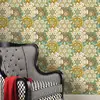 Papel Tapiz Autoadhesivo Estilo Europeo para Sala de Estar, Dormitorio, Pared de Fondo de TV, Pegatinas Decorativas de Pared, Pegatinas de Pared para Renovación