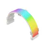 Tira de Luz Neón para Computadora, Tira de Luz Argb Sincrónica para Decoración de Gabinete de Computadora, Cable Emisor de Luz de 8 Pines Individual/Doble