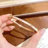 Diseño Original Estilo Simple Anillo Pulsera de Nácar para Mujer Moda Elegante Versátil Temperamento Pulsera de Nicho Pulsera Venta al por Mayor