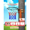 Aro de Baloncesto Sin Taladrar, Aro Estándar para Adultos, Canasta de Tiro de Pared para Niños en Interiores, Portátil para Exteriores en Casa Metabo
