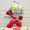 Globo de Ultraman, tirador de boxeo, primera generación, jardín de infantes, niños, juego, decoración de cumpleaños, Superman, globo de película de aluminio