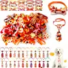 Lazos de Acción de Gracias de Otoño Transfronterizos para Mascotas, Pajaritas, Lazos para Gatos y Perros, Accesorios, Listos para Etiquetado y Entrega