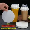 Embalagem para Viagem Chá de Leite à Prova de Vazamento Papel Bebida de Café Bebida Selagem Descartável Anti-Derramamento Papel Selagem Copo Película para Copo Gaxeta