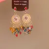 [Estilo Exótico] Brincos de Franja Retrô Étnico de Nicho de Luxo Novos Brincos Chinoiserie Brincos Femininos Exquisitos