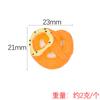 Accesorios de Resina con Temática de Comida Pan Pizza Pastel Funda de Teléfono de Resina DIY Pegatinas 3D Accesorios de Imán para Refrigerador