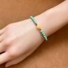 Pulsera vintage de magnesita turquesa de un círculo pulsera turquesa antigua mujeres enviar novias novia joyería de mano al por mayor