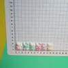 Dibujos Animados Gato Súper Lindo DIY Pegamento de Crema Accesorios de Resina Funda para Teléfono Móvil Pasador Cuerda para el Cabello Taza de Agua Llavero Material Lote