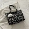 Bolsa Tote de Hombro Único de Gran Capacidad, Nueva Tendencia Casual 2026, Estampado de Estrellas, de Moda, para Viajes