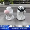 Amazon Cena Criativa de Feriado Decoração de Festa Fantasma Morcego Fantasma Abóbora Enfeites Decoração de Mesa para Casa