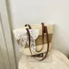 Bolso de Paja 2026 para Mujer, Gran Capacidad, Nuevo Estilo de Verano, Bolso de Hombro, Bolso de Mano, Moderno, Sencillo, Tendencia, Amazon para Mujer