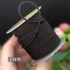 Fio de Algodão 885 2,5mm Fio Manbo Corda Trançada Wenwan Cordão para Pingente Bodhi Xingyue Resistente ao Desgaste Fio Vermelho para Corda de Mão